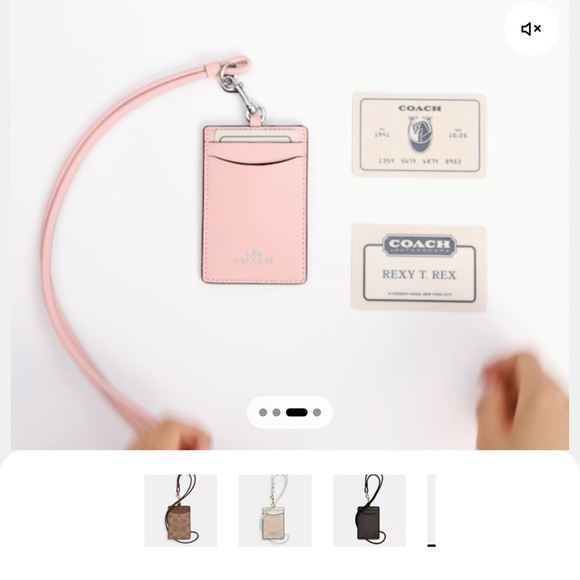 Coach Id Lanyard ( New ) - Picture 3 of 13
